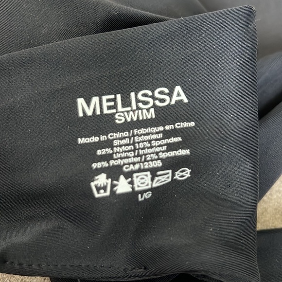 Black twist bandeau bikini - Picture 4 of 4